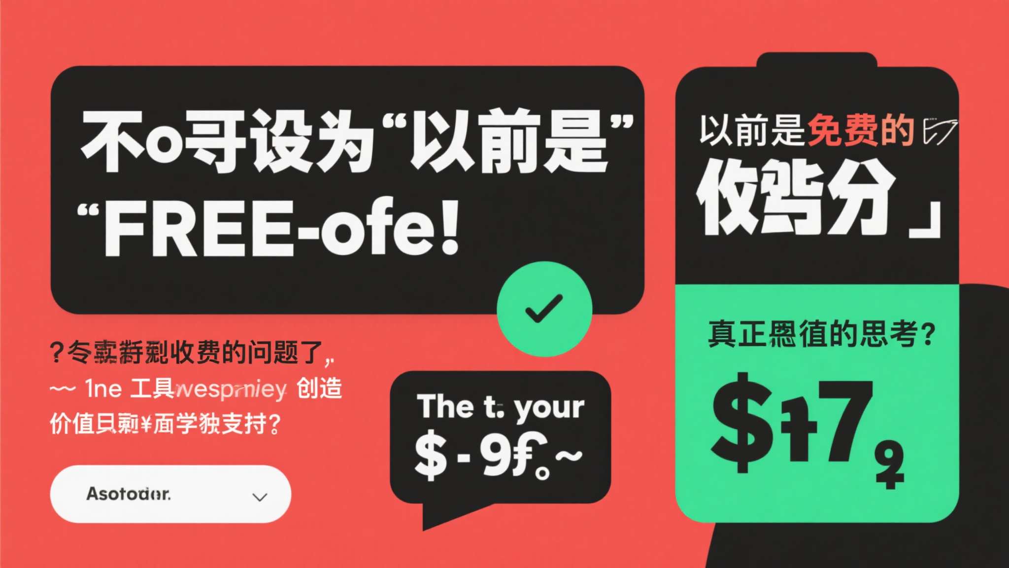 不要因为"以前是免费的"就觉得收费是欺骗。真正值得思考的问题是——这个工具为你创